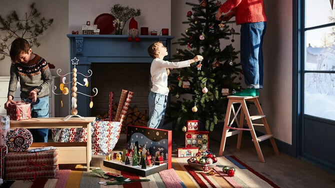 IKEA クリスマスツリー 180cm 新品未開封