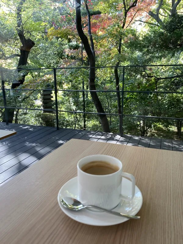 根津美術館のカフェ「NEZUCAFE」で東京の一等地で緑の中でランチ地球で遊ぼう、気まま旅