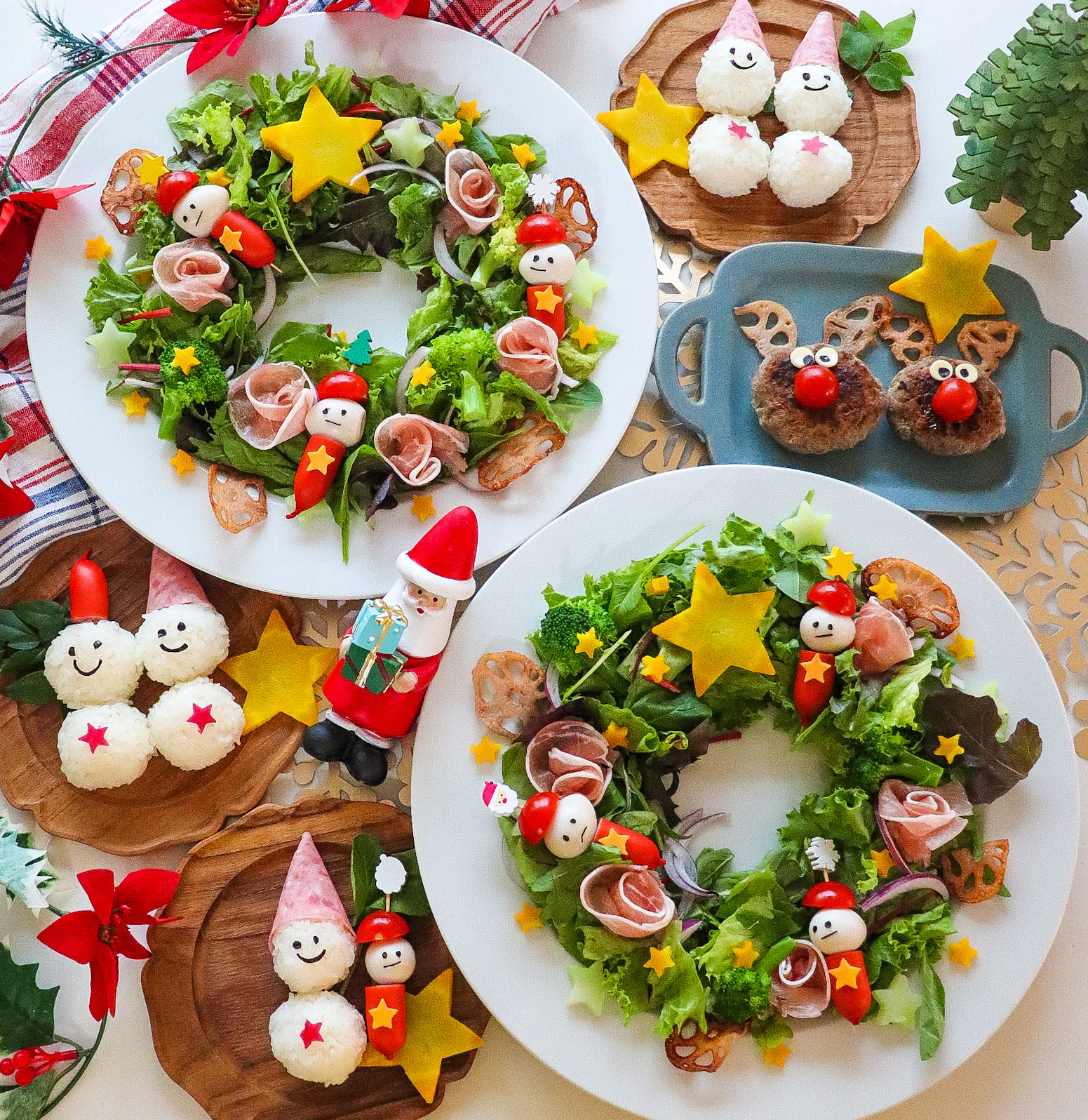 クリスマスパーティーにおすすめの華やか＆大きめプレート2024ハルモニア web store