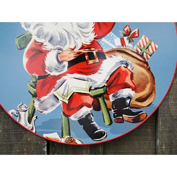 クリスマス ドア サイン クリスマス リース サンタ クロース、弓のサイン - メルカリ