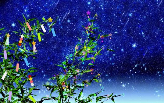 無料背景素材,七夕祭り,竹飾り,キラキラ,星屑,天の川,夏BackgroundwallpaperVectorIllustrationdesignimageJapanchinaAsiafree_size背景壁紙ベクターイラストデザイン無料無料素材バックグラウンドフリー素材イメージ和風素材
