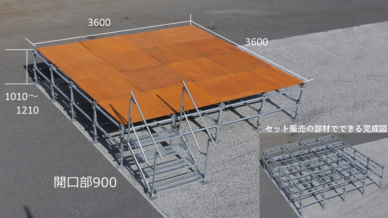 盆踊り櫓 やぐら 作り実績が生む信頼関東エリアのニーズにお応えする足場工事の藤和土建工業