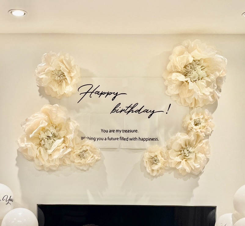 セリア100均誕生日飾り付けTikTok