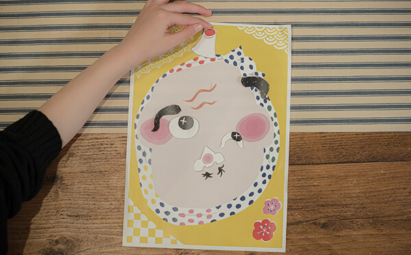 お正月の定番あそび「福笑い」 ASOPPA！レシピ - あそっぱ