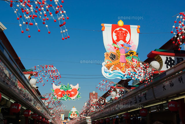 千葉県 成田山新勝寺正月風景15761840 の写真素材 - アフロ