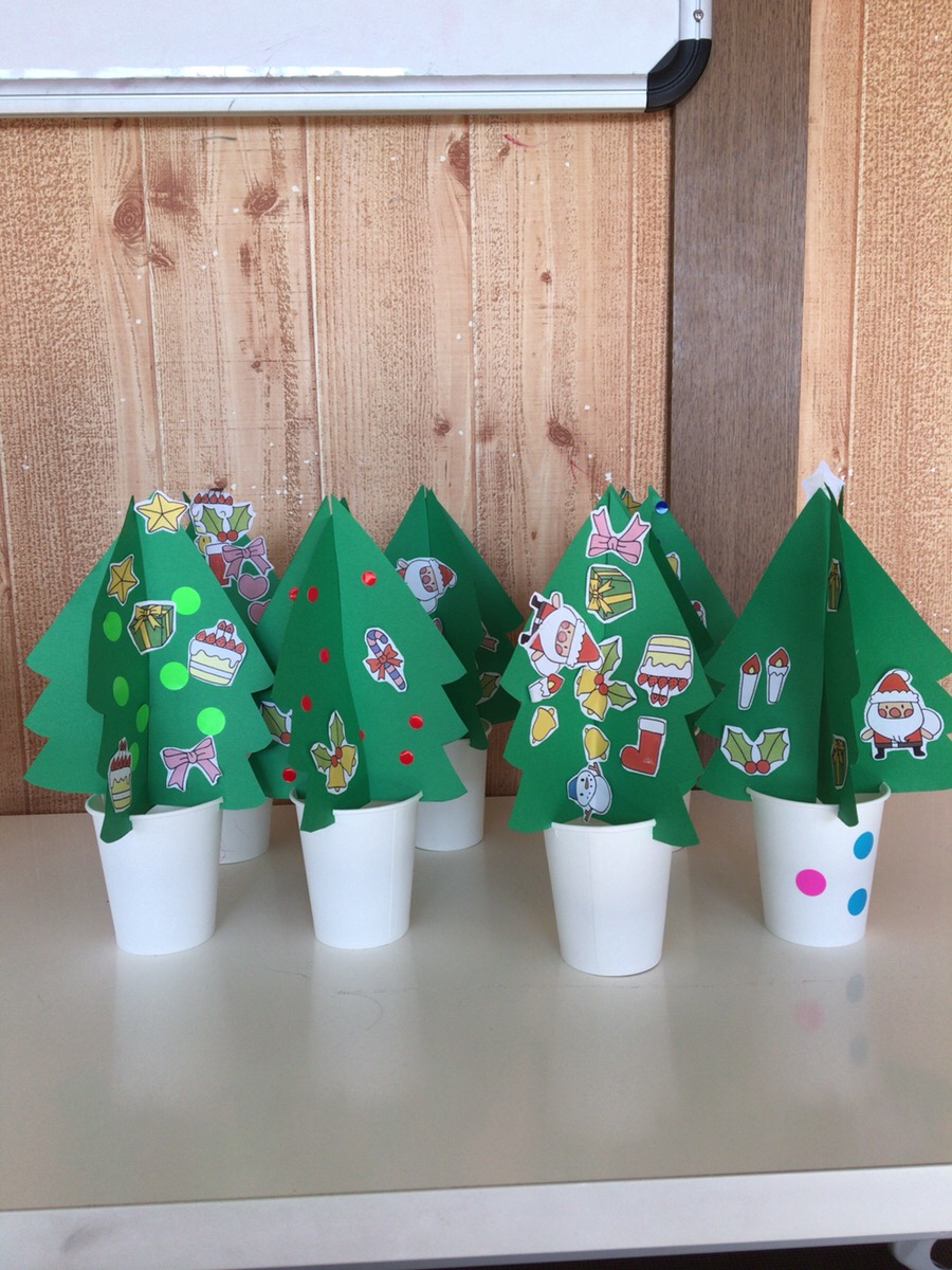 クリスマスの手作り工作！徳島県保育士・保育所支援センタ