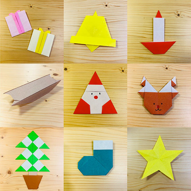 サンタクロース全身の折り紙の折り方は簡単！作り方7選まとめ│子供と楽しむ折り紙・工作