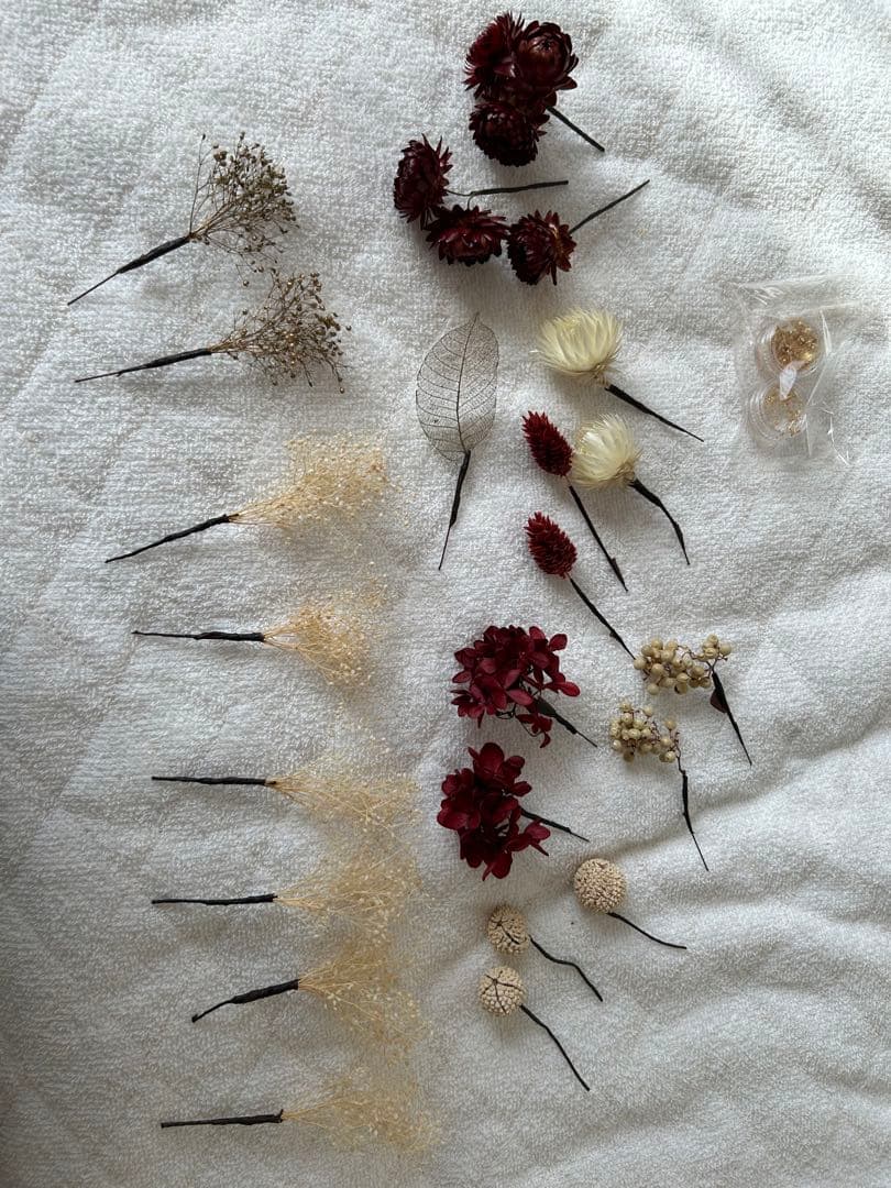 手作りクリスマスを楽しもう♪ドライフラワーのオーナメント 並び順：価格 高い順