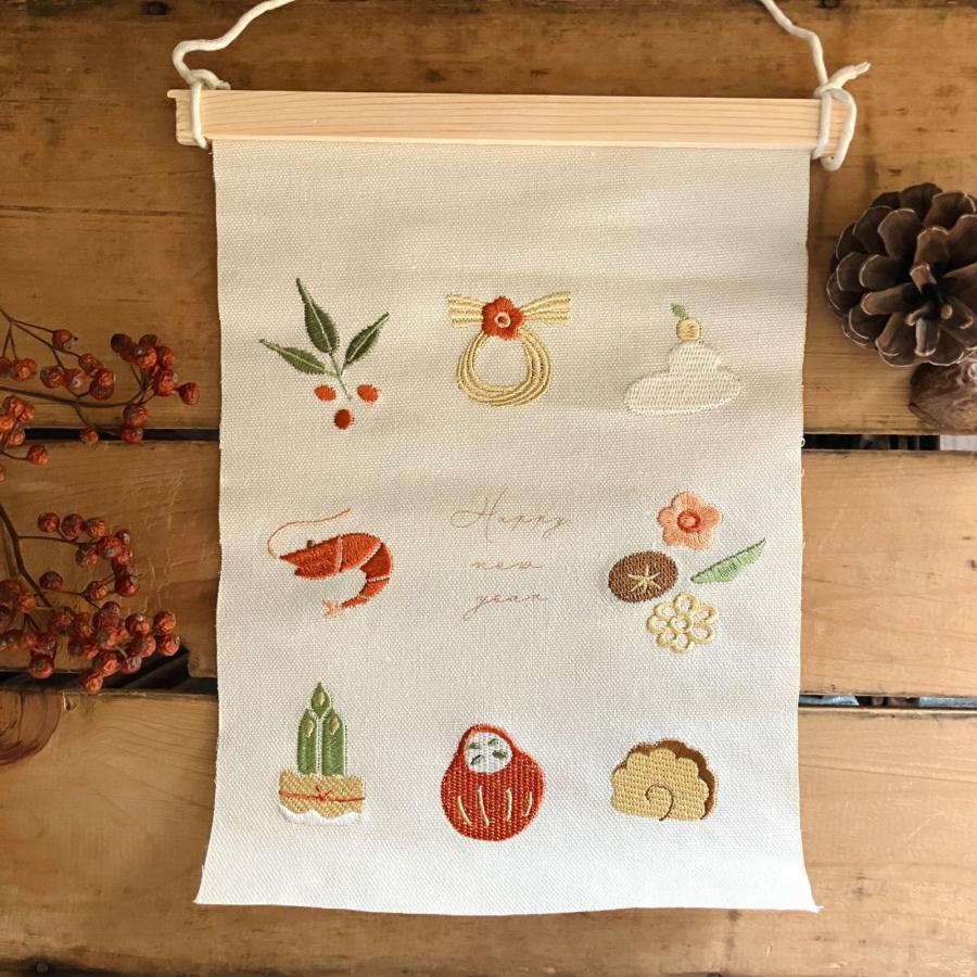 □GREEN HOUSE グリーンハウス □□お正月グッズ□ 刺繍タペストリー 門松webで直接仕入れ 雑貨、花材、ラッピング卸・雑貨、花材、ラッピング 仕入れならパディスマーケット 本店