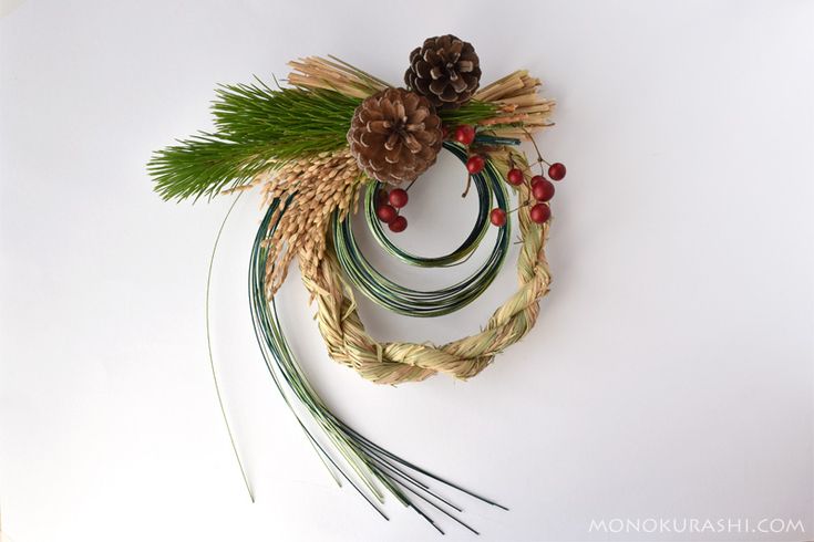 しめ縄リース ドライフラワー しめ飾り お正月リース しめ飾りリース お正月 しめ縄 飾り モダン しめ飾り おしゃれ 正月飾り 手作り 販売 お正月リースしめ縄リース 販売 蓮 玄関pumehana327