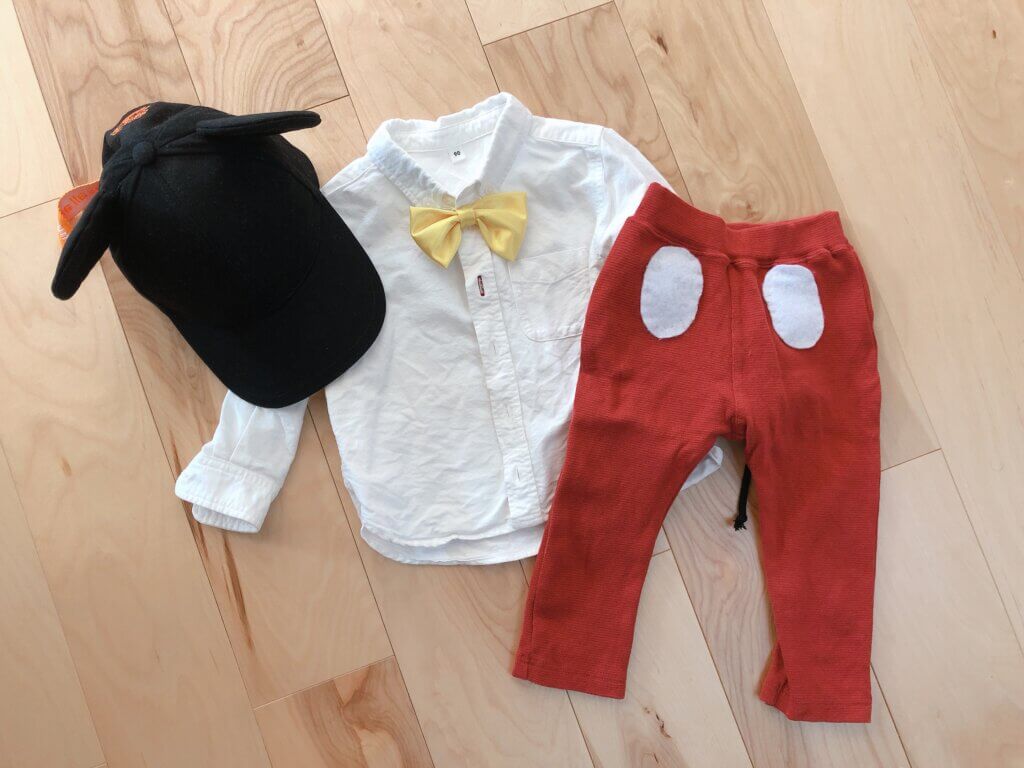 初子連れディズニー② 手作りミッキーコスチュームでTDLへ！LEE