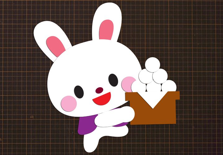 型紙付き 壁面飾りにも！十五夜に作りたいお月見タペストリー製作HOKET MAGAZINE子ども向け工作・ワークショップ情報株式会社HOKET