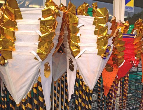 盆提灯の扱い方取扱い方法や組み立て方、各部の名称と寸法について