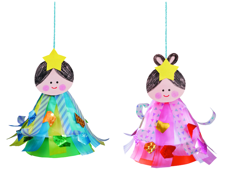 置き飾り -丸型小箱 七夕 織姫と彦星- — ちりめん細工館 公式オンラインショップ