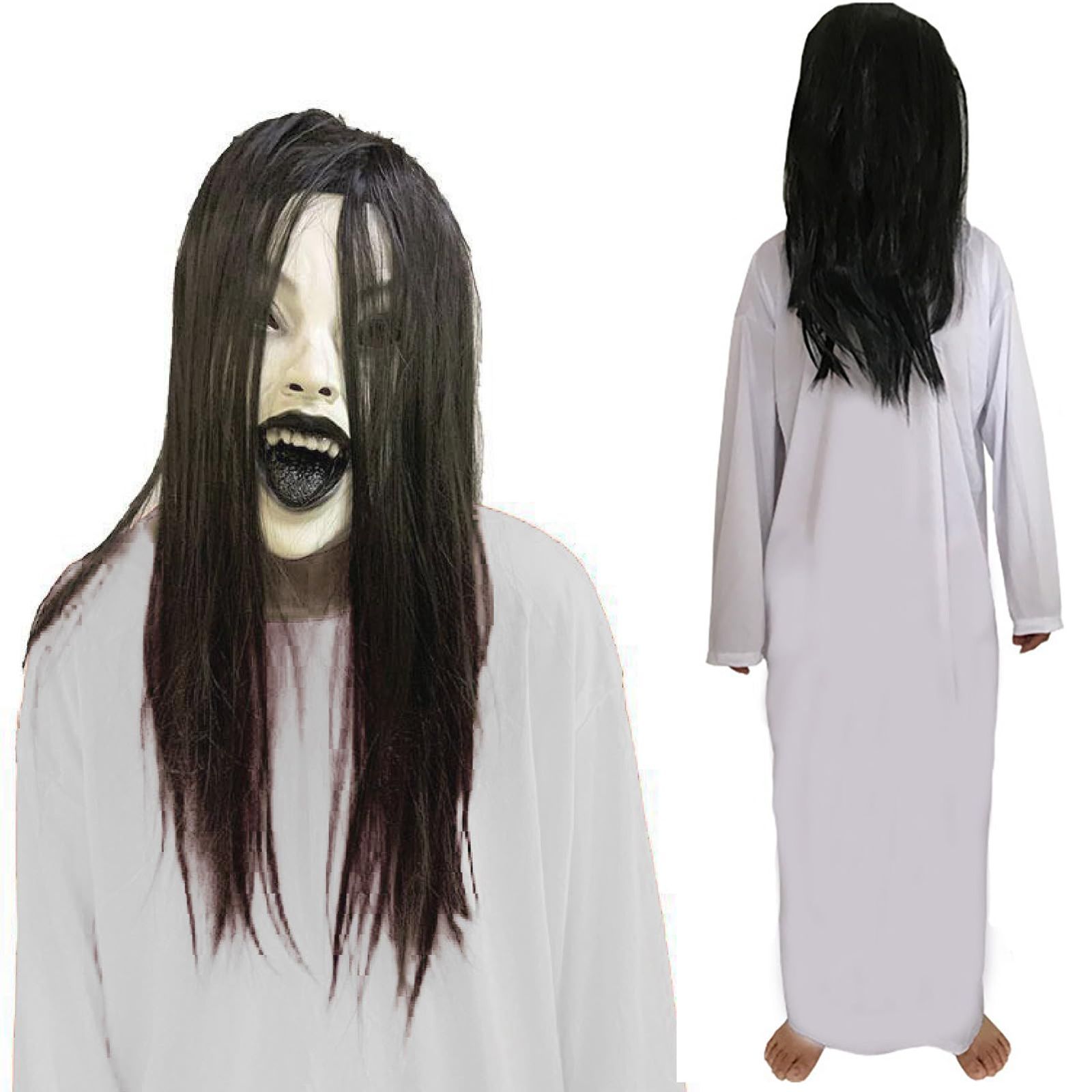 パーティーグッズ マスク フルマスク ゴースト コスプレ 怖い 面白グッズ ラバーマスク お面 ハロウィンVings ヴィングス