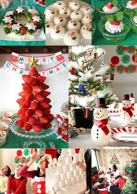 クリスマスパーティーの演出・飾り付け＆楽しいアクティビティーアイデアHappy Birthday Project ハピバ