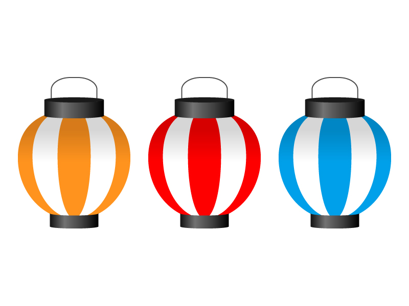 お祭りの提灯のイラスト商用OKの無料イラスト素材サイト ツカッテ