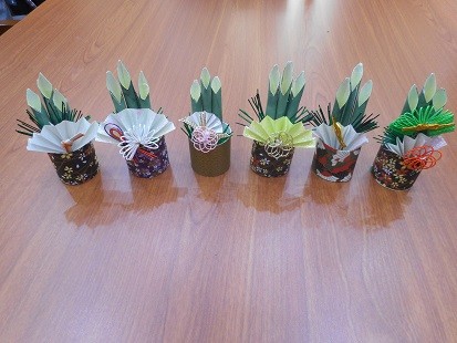 簡単✨開運 折り紙で作る✨扇の吊るし飾り 正月飾り 縁起物✨