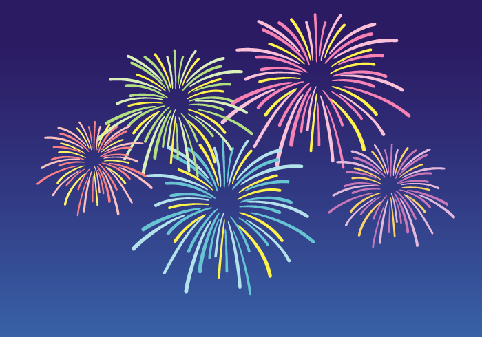 花火大会の様子の無料の写真素材 - ID.80884フリー素材 ぱくたそ