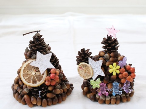 木の実でつくるクリスマスリース先生のためのページ教育・保育をサポートするオンラインショップ エデュース