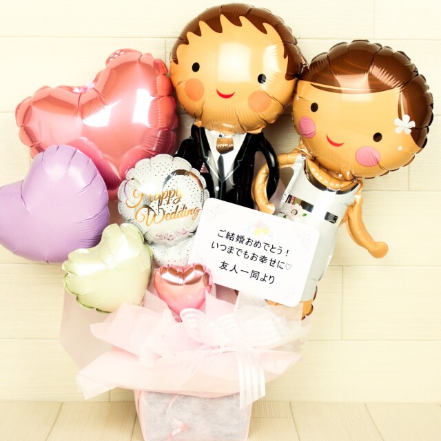 結婚祝いバルーン・バルーン電報・会場装飾・受付バルーン・ウェディングバルーンのご相談は - 茨城県つくば市のバルーンショップユリシス