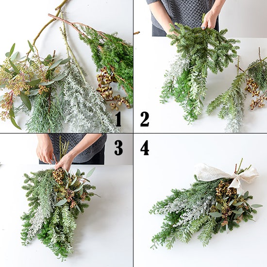 手作りできる！簡単クリスマスリースの作り方とおすすめのおしゃれなクリスマススワッグminneとものづくりと