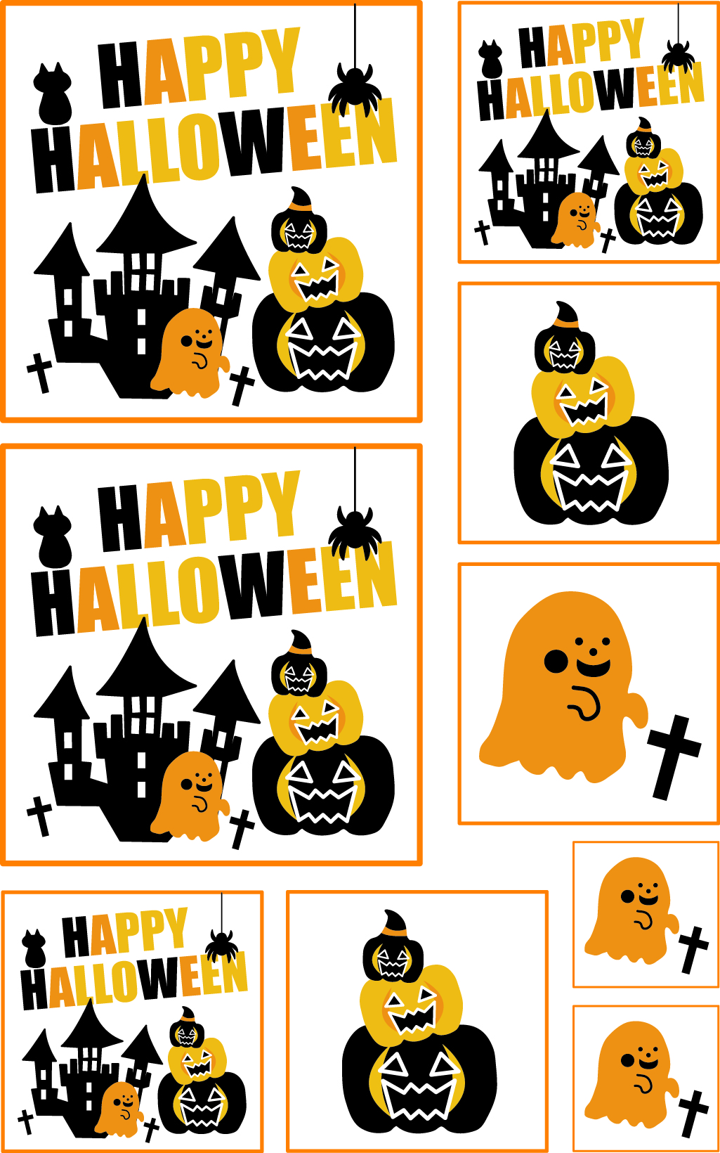 丸シール ポテっこハロウィン - creativeshopminne byGMOペパボ 国内最大級のハンドメイド・手作り通販サイト