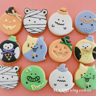 千葉のアイシングクッキー・フードのワークショップ： アイシングクッキー ハロウィンレッスンCraftie クラフティ
