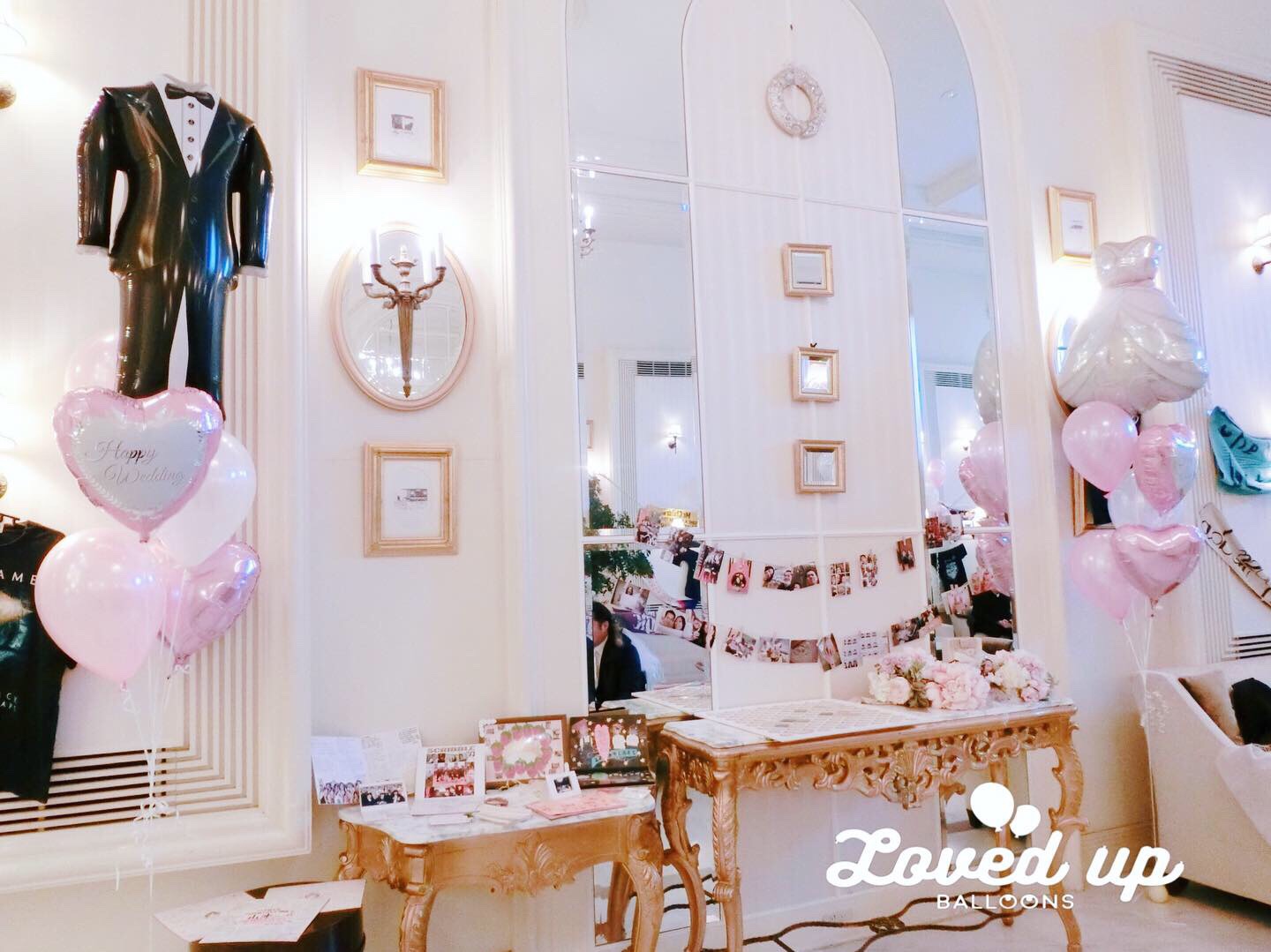 結婚式 フリンジバルーン 高砂 ウェルカムスペース