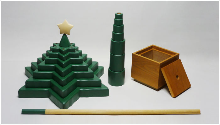 オルゴールツリー スタンダード グリーン飛騨の家具 オークヴィレッジオンラインショップ