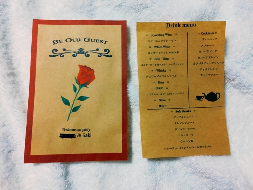 jmweddingさんの席次表・メニュー表の写真