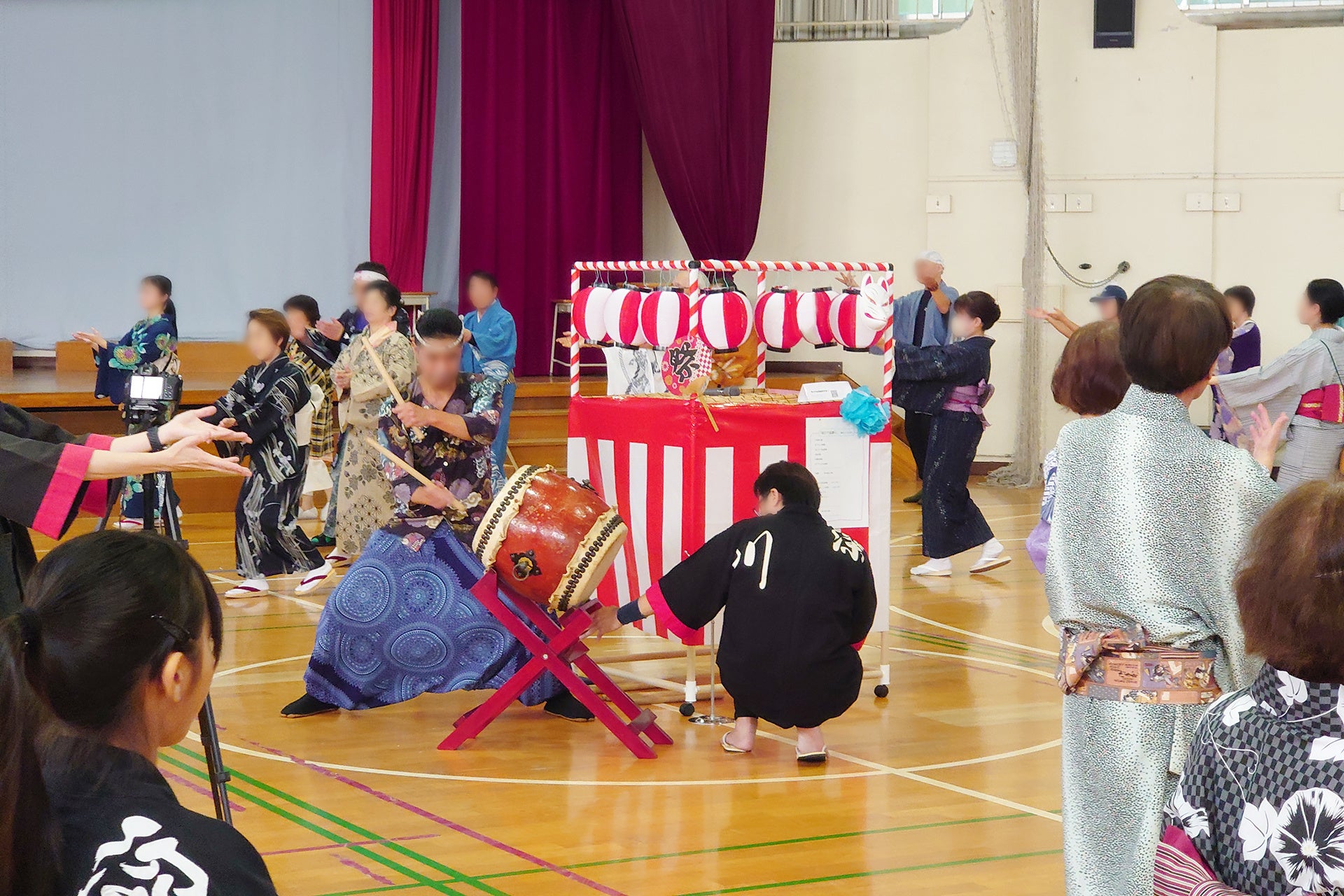 盆踊り – ふでこや無料イラスト