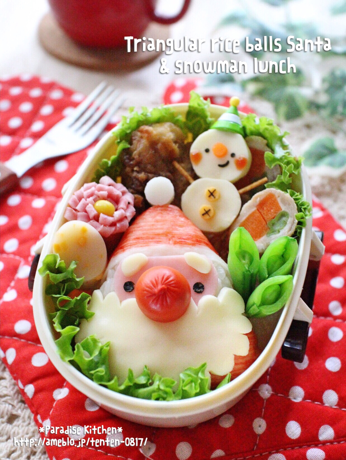 かわいい「クリスマス」のデコ弁当レシピ 前編2016 11 29ママノート