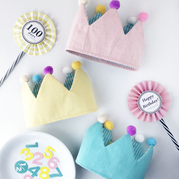 お誕生日の王冠の作り方: あずさのキマグレフォトダイアリ