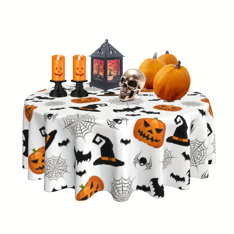 ハロウィン テーブルクロス テーブル掛け かぼちゃ パンプキン 布製 飾り付け 装飾 雑貨 オレンジ 140×140cm :コスプレ衣装専門店マジックナイト - 通販 - Yahoo!ショッピング