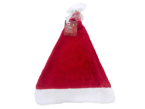 ❁︎新品❁︎ セリア ペット用サンタ帽子 被り物 帽子 犬 猫 クリスマス