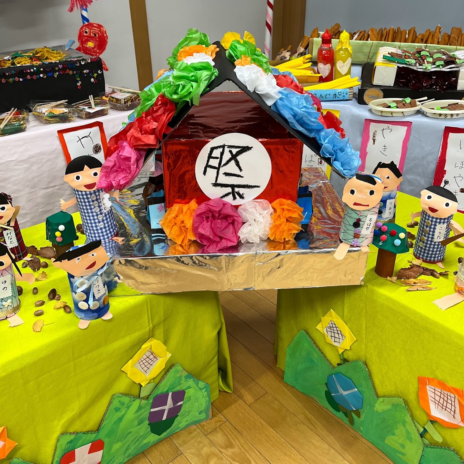 7月6日 金 おみこしづくり - ながさわ保育園