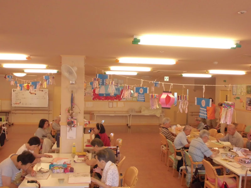 季節の飾り付け”秋祭り飾り”生活サービス 公式 有料老人ホーム エデンの園聖隷福祉事業団