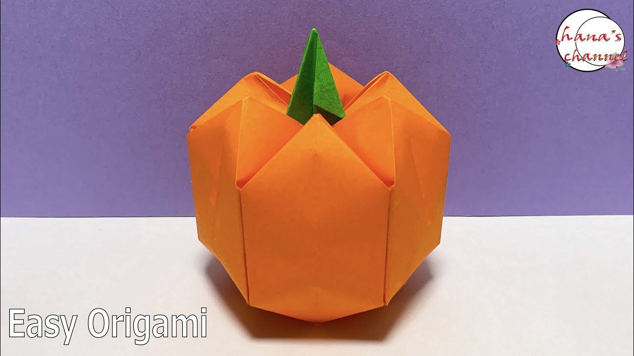 ハロウィン折り紙 立体ぽってり魔女さん Halloween Origami 3D chubby witch tutorial – dahchanOrigami – だーちゃん 折り紙 チャンネル折り紙モンスタ