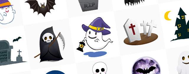 ハロウィン向けゴーストイラスト – EVENTs Design