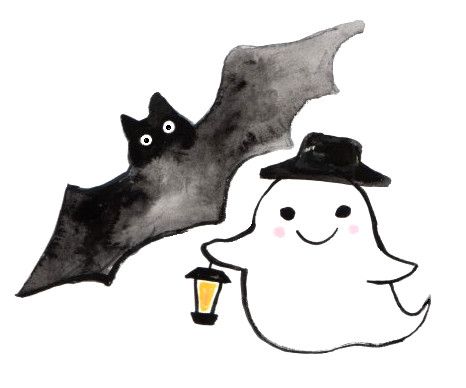 Halloween -Bats-なぜ、コウモリがハロウィンの象徴のひとつなのか。 ほとんどのコウモリの主食が昆虫であり、作物などを荒らす昆虫をネズミを食べてくれることから 収穫を祝うハロウィンではコウモリへの感謝を込めてコウモリのモチーフを飾るんだそうです。 また