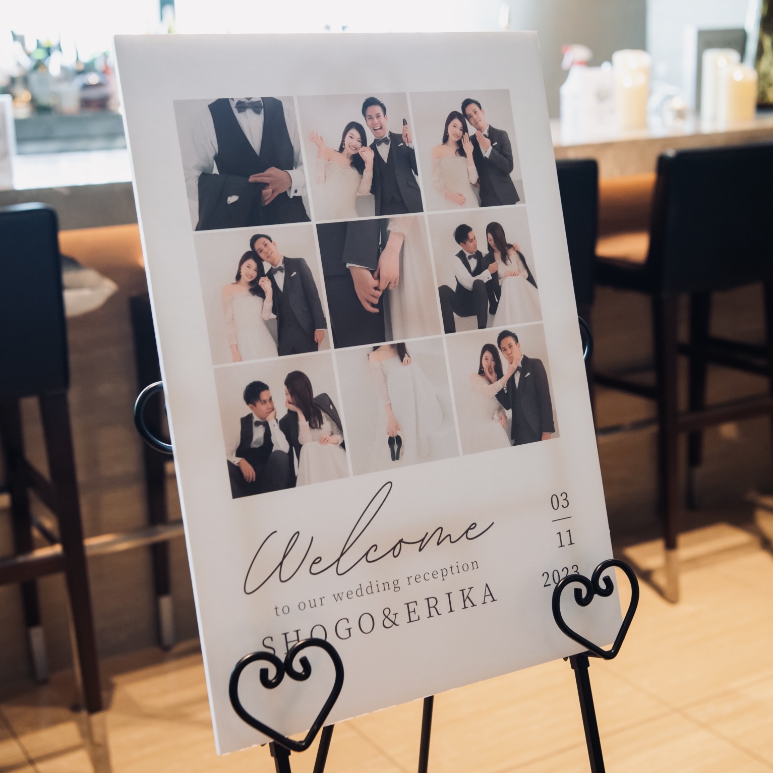 手作りとは思えない！おしゃれな結婚式ウェルカムボードの作り方８選ARCH DAYS