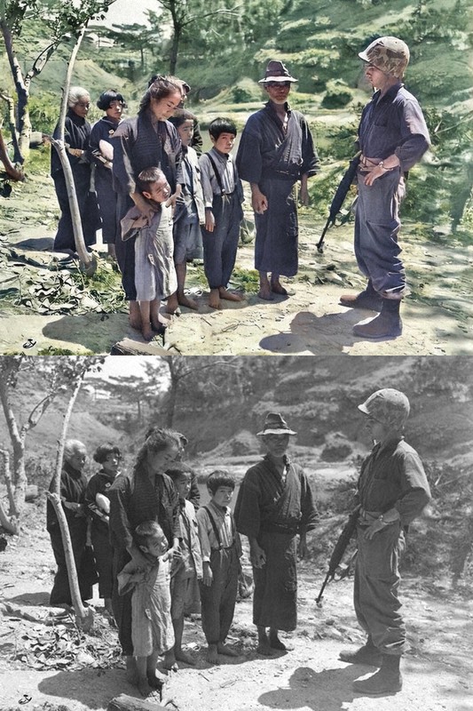 昭和20年の沖縄戦の様子をAI技術でカラー化！10分を超える貴重な映像が公開されました歴史・文化 - Japaaan