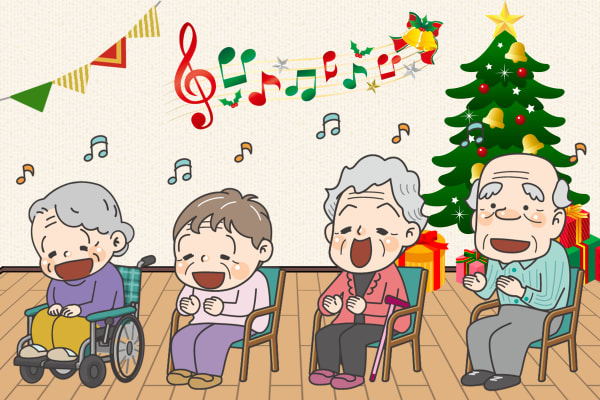 やらないと後悔！？爆笑クリスマスレクリエーション 高齢者レクリエーション