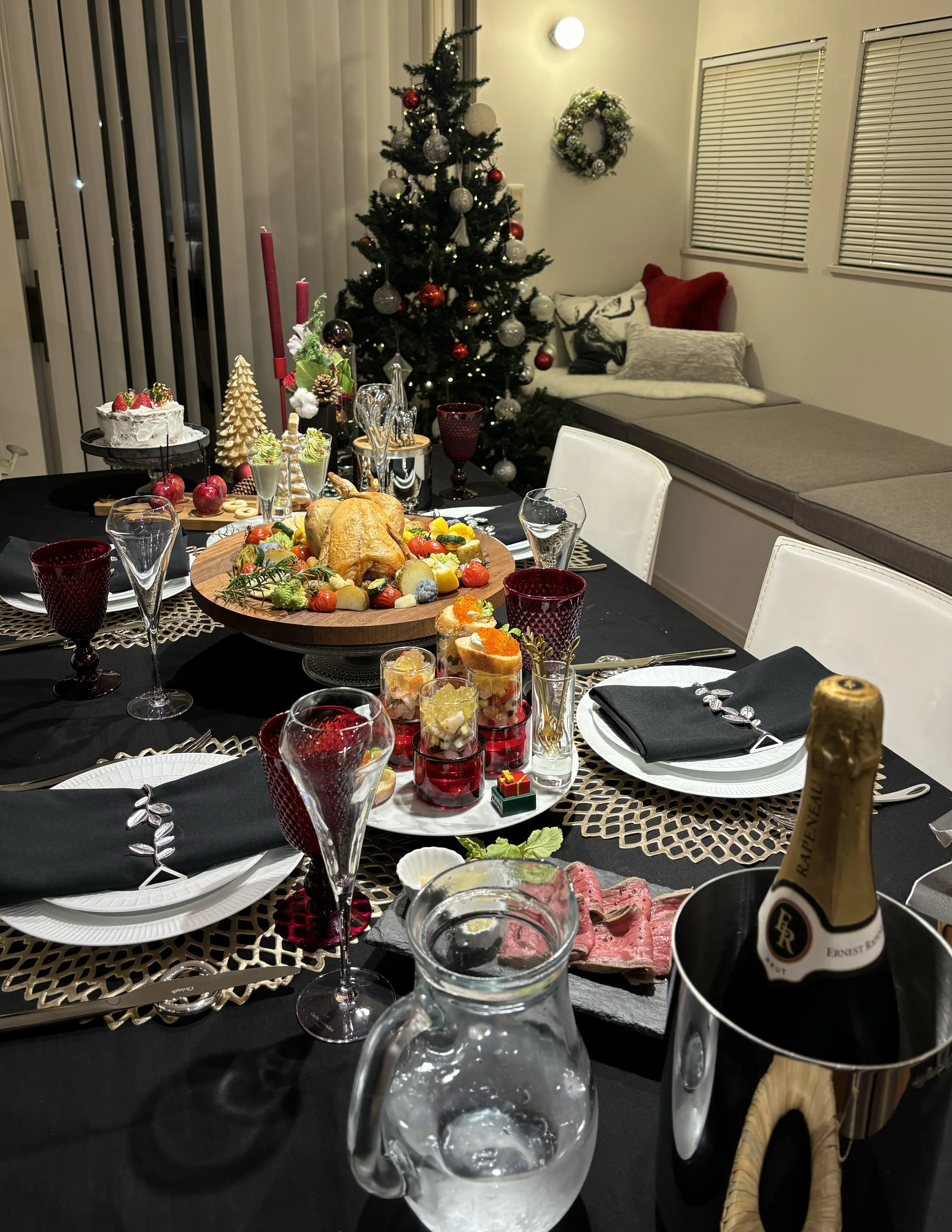 家ご飯 我が家のクリスマスディナー: 『Mａ Ｍａｉｓｏｎ～至福の時間～』