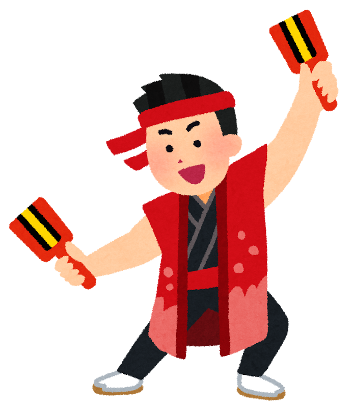 無料イラスト かわいいフリー素材集: お祭りの型抜き屋のイラスト