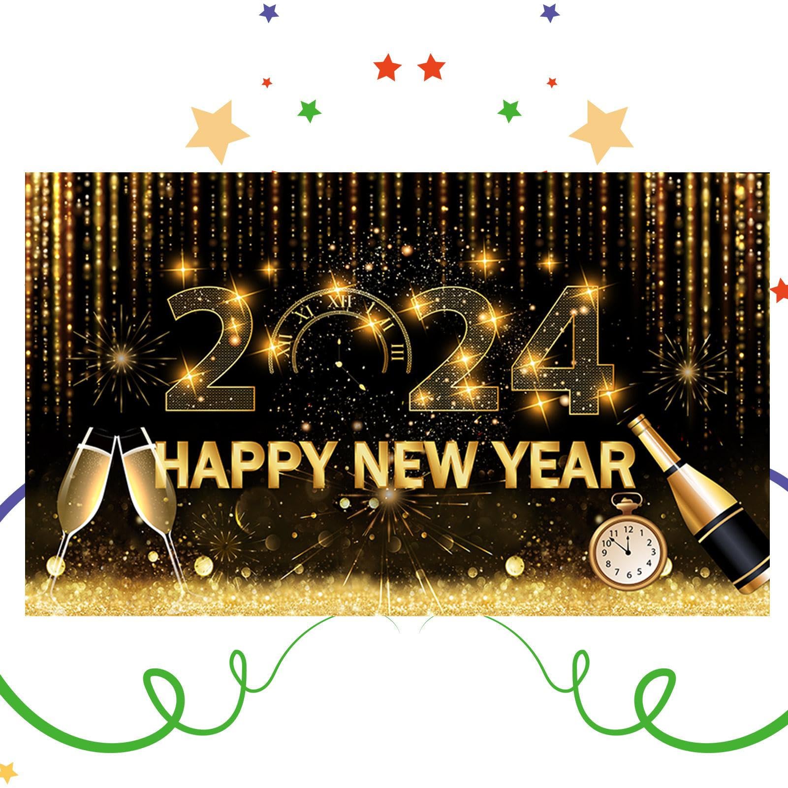 Happy New Year Countdown Movie 2024. ハッピーニューイヤー カウントダウン ムービー 2024年令和6年・謹賀新年 明けましておめでとうございます