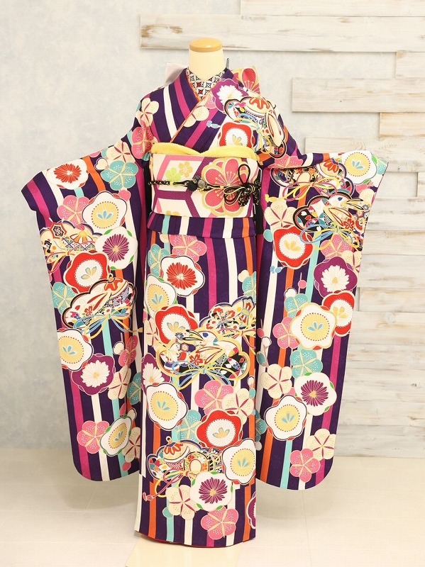 レトロモダン キモノハーツ 成人式の振袖レンタル・購入