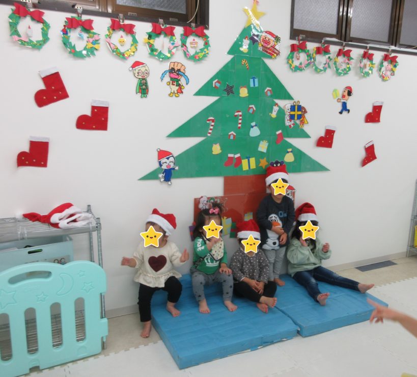 病院概要 - 付属保育園 - 保育園日記 - クリスマス会を行いました！！やすらぎの丘温泉病院