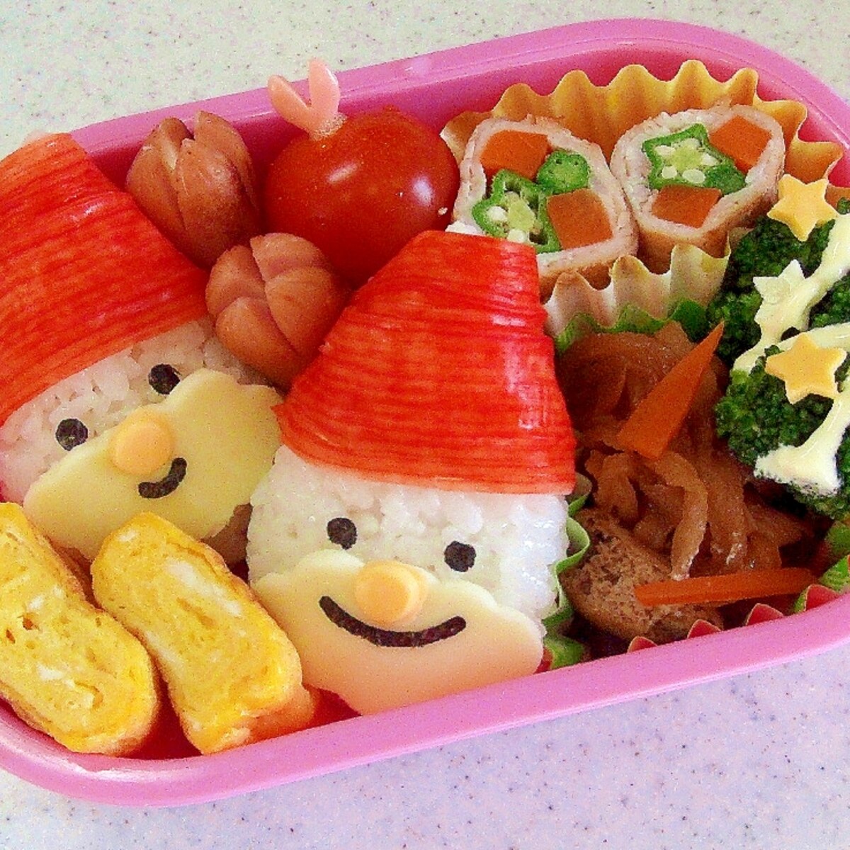 お弁当おかず クリスマスパーティーにも♪かわいいクリスマスおかずの作り方７選 簡単レシピ bento lunch box